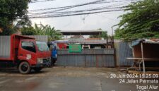 Bangunan yang berdiri di lahan fasos fasum di RW 011 Tegal Alur (Foto: dok.RW 011)